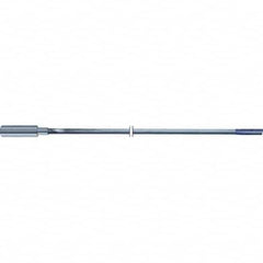 Guhring - 13/64", 485mm Flute Length, 477.26mm Depth of Cut, Solid Carbide Shank, Single Flute Gun Drill - Eagle Tool & Supply