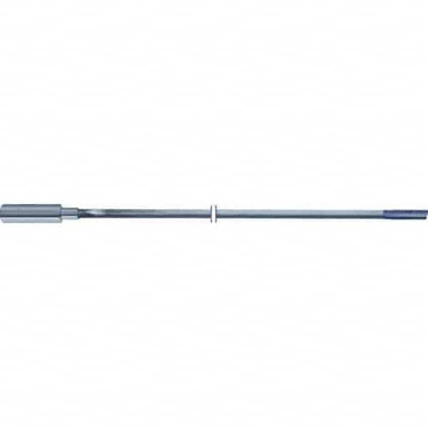 Guhring - #28, 320mm Flute Length, 314.64mm Depth of Cut, Solid Carbide Shank, Single Flute Gun Drill - Eagle Tool & Supply