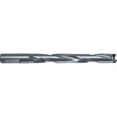 Guhring - 31.55mm Max Diam, 7xD, 31.75mm Shank Diam, 344mm OAL, Replaceable Tip Drill - HT 800 WP Insert, 31.505 HT800 Toolholder, Series 4109 - Eagle Tool & Supply