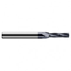 ‎0.1950″ Cutter Diameter × 0.7500″ (3/4″) Length of Cut Carbide Multi-Form 1/4″-28 Thread Milling Cutter, 3 Flutes, AlTiN Coated - Eagle Tool & Supply