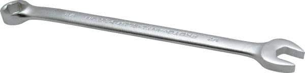 Proto - 1/2" 6 Point Combination Wrench - 15° Head Angle, 8" OAL, Steel, Satin Finish - Eagle Tool & Supply