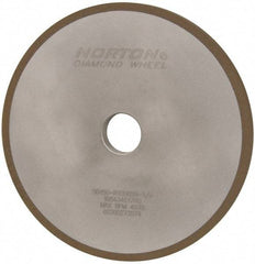 Norton - 8" Diam x 1-1/4" Hole x 1/2" Thick, 150 Grit Surface Grinding Wheel - Diamond, Type 1A1, Very Fine Grade, Resinoid Bond - Eagle Tool & Supply