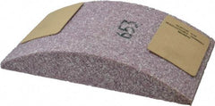 Norton - 11-1/4" Wide x 6" High x 2-1/4" Thick Grinding Segment - Ceramic, 24 Grit, Hardness G, Blue Print No. ME30777 - Eagle Tool & Supply