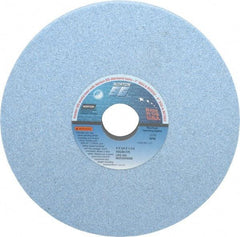Norton - 8" Diam x 1-1/4" Hole x 3/4" Thick, I Hardness, 46 Grit Surface Grinding Wheel - Ceramic, Type 1, Coarse Grade, 3,105 Max RPM, Vitrified Bond, No Recess - Eagle Tool & Supply