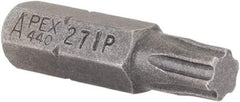 Apex - 1/4" Drive IP27 Torx Plus Screwdriver Bit - 1" OAL, Insert Bit - Eagle Tool & Supply