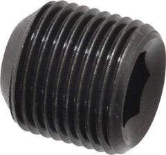 Value Collection - 3/4-16 UNF, 3/4" OAL, Cup Point Set Screw - Grade ASTM F912 Alloy Steel, 3/8" Key - Eagle Tool & Supply