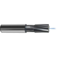 Guhring - 1-2 UNC/UNF , 19.95mm Cut Diam, 5 Flute Solid Carbide Helical Flute Thread Mill - Internal Thread, 33mm LOC, 105mm OAL, 20mm Shank Diam - Eagle Tool & Supply