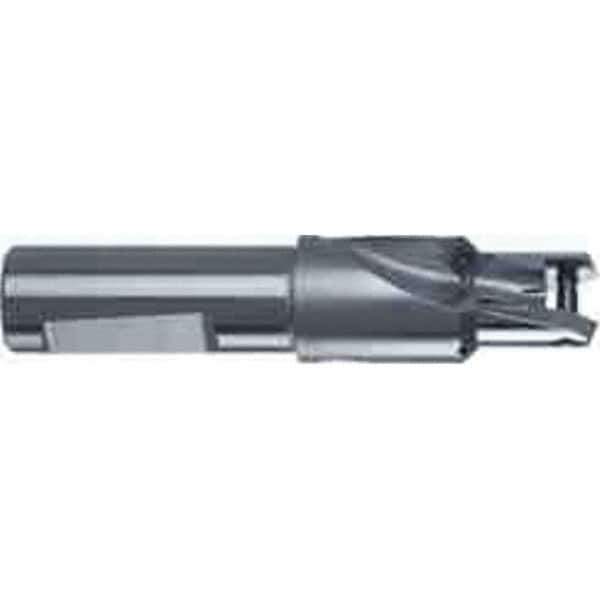 Guhring - 46mm Max Diam, 1xD, 31.75mm Shank Diam, 166mm OAL, Replaceable Tip Drill - HT 800 WP Insert, 36.005 HT800 Toolholder, Series 4105 - Eagle Tool & Supply