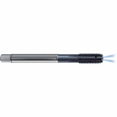 Guhring - 3/4-16 UNF 2BX H10/H11 Thread Limit Modified Bottoming Thread Forming Tap - High Speed Steel, TiCN Finish, 4.331" OAL, Right Hand Thread, Series 4380 - Eagle Tool & Supply