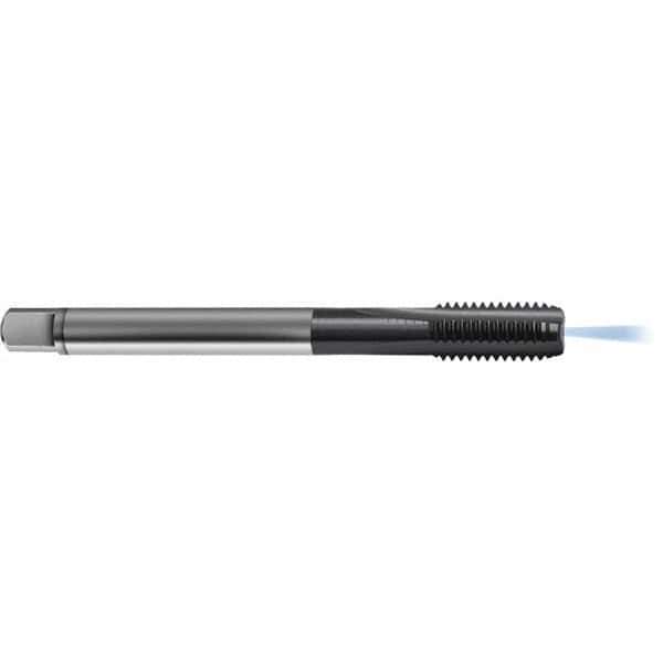 Guhring - M16x2.00 Metric 6HX 3 Flute TiCN Finish High Speed Steel Straight Flute Standard Hand Tap - Modified Bottoming, Right Hand Thread, 160mm OAL, D7/D8 Limit, Through Coolant - Exact Industrial Supply