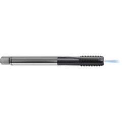 Guhring - M27x3.00 Metric 6HX 5 Flute TiCN Finish High Speed Steel Straight Flute Standard Hand Tap - Modified Bottoming, Right Hand Thread, 160mm OAL, D8/D9 Limit, Through Coolant - Exact Industrial Supply