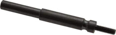 Standard Abrasives - 3" Shank x 1/4" Shank Diam Deburring Wheel Mandrel - 8-32 Thread - Eagle Tool & Supply