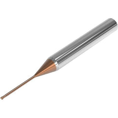 Seco - 1.5mm, 2 Flute, Single End, Solid Carbide, 0.05mm Corner Radius End Mill - 80mm OAL, 28° Helix, Right Hand Flute, 1.13mm LOC, Right Hand Cut, 22.5mm Extended Reach - Eagle Tool & Supply