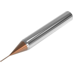 Seco - 2mm, 2 Flute, Single End, Solid Carbide, 0.2mm Corner Radius End Mill - 60mm OAL, 28° Helix, Right Hand Flute, 1.5mm LOC, Right Hand Cut, 20mm Extended Reach - Eagle Tool & Supply