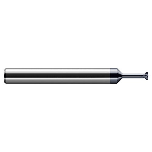 ‎0.3550″ Cutter Diameter × 0.0600″ Width (TSC) × 1.0780″ (1-5/64″) Neck Length Carbide Thread Relief Cutter, 4 Flutes, AlTiN Coated