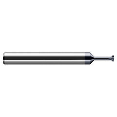 ‎0.3550″ Cutter Diameter × 0.0600″ Width (TSC) × 1.0780″ (1-5/64″) Neck Length Carbide Thread Relief Cutter, 4 Flutes, AlTiN Coated