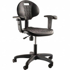 National Public Seating - Swivel & Adjustable Stools Type: Adjustable Height Swivel Stool Overall Height: 37 - Eagle Tool & Supply