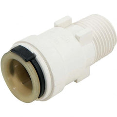 Watts - Plastic Push-To-Connect Tube Fittings Type: Union Connector Tube Outside Diameter (mm): 12.7 x 19.05 - Eagle Tool & Supply
