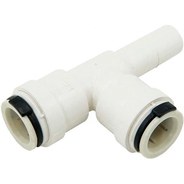 Watts - Plastic Push-To-Connect Tube Fittings Type: Stackable Tee Tube Outside Diameter (mm): 12.7 - Eagle Tool & Supply