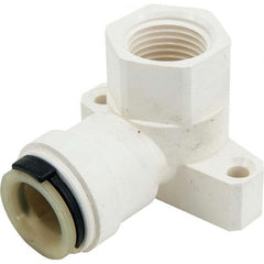 Watts - Plastic Push-To-Connect Tube Fittings Type: Drop Ear Elbow Tube Outside Diameter (mm): 12.7 - Eagle Tool & Supply