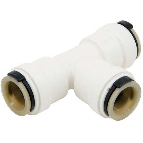 Watts - Plastic Push-To-Connect Tube Fittings Type: Union Tee Tube Outside Diameter (mm): 12.7 - Eagle Tool & Supply