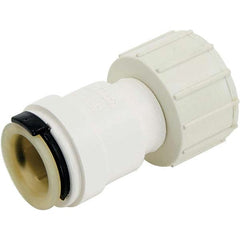 Watts - Plastic Push-To-Connect Tube Fittings Type: Female Union Tube Outside Diameter (mm): 12.7 x 19.05 - Eagle Tool & Supply