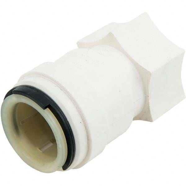 Watts - Plastic Push-To-Connect Tube Fittings Type: Female Union Tube Outside Diameter (mm): 19.05 x 19.05 - Eagle Tool & Supply