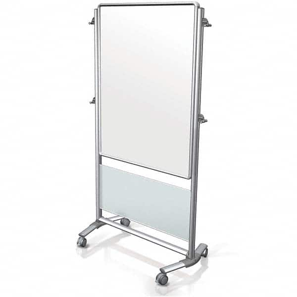 Ghent - Whiteboards & Magnetic Dry Erase Boards Type: Porcelain on steel Magnetic marker board Height (Inch): 75-5/8 - Eagle Tool & Supply