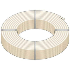 Mueller Industries - 0.862" ID x 1-1/8" OD, 100' Long, PEX-A Tube - Natural with Red Print, 100 Max psi - Eagle Tool & Supply