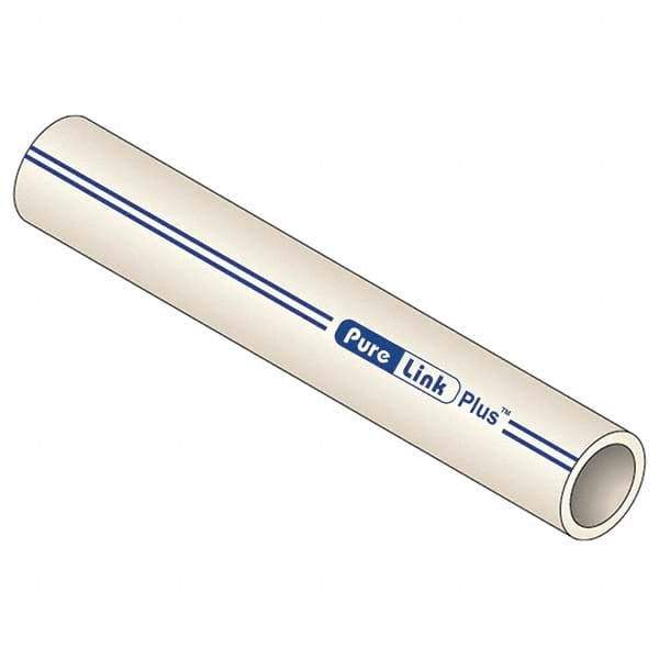 Mueller Industries - 0.671" ID x 7/8" OD, 20' Long, PEX-A Tube - Natural with Blue Print, 100 Max psi - Eagle Tool & Supply