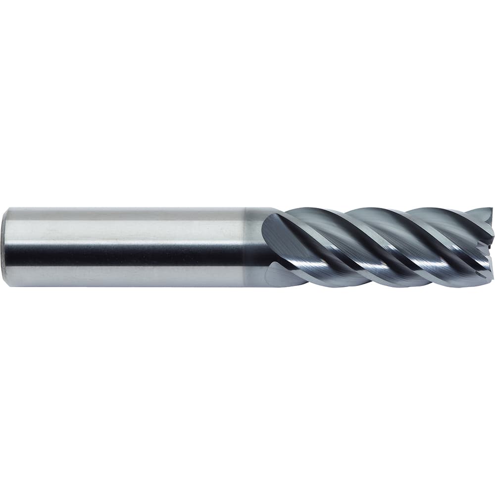 M.A. Ford - Square End Mills; Mill Diameter (Inch): 3/4 ; Mill Diameter (Decimal Inch): 0.7500 ; Number of Flutes: 5 ; Length of Cut (Inch): 1-5/8 ; Length of Cut (Decimal Inch): 1.6250 ; Material: Solid Carbide - Exact Industrial Supply
