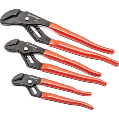 Crescent - Plier Sets Set Type: Tongue & Groove Pliers Number of Pieces: 3 - Eagle Tool & Supply