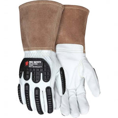 MCR Safety - Size XL Thinsulate Lined Goatskin Welding Glove - Eagle Tool & Supply
