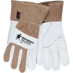 MCR Safety - Size M Cowhide Welding Glove - Eagle Tool & Supply