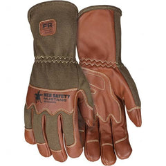 MCR Safety - Size XL Goatskin Work Gloves - Eagle Tool & Supply