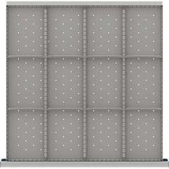 LISTA - 12-Compartment Drawer Divider Layout for 3.15" High Drawers - Eagle Tool & Supply