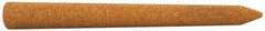 Norton - 3" Long x 5/16" Diam x 5/16" Thick, Aluminum Oxide Sharpening Stone - Round Pointed, Medium Grade - Eagle Tool & Supply
