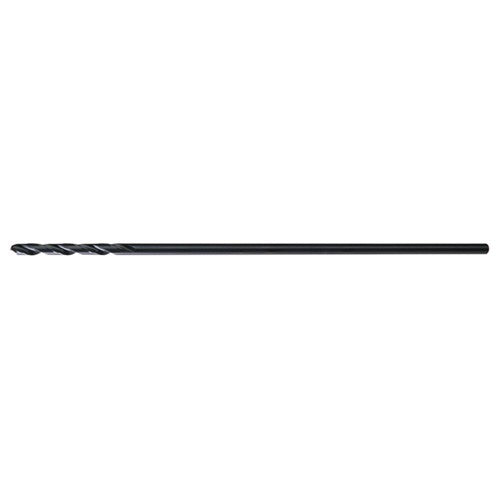 #8 RHS / RHC HSS 135 Degree Split Point Aircraft Extended Length Extension Drill - Steam Oxide - Exact Industrial Supply