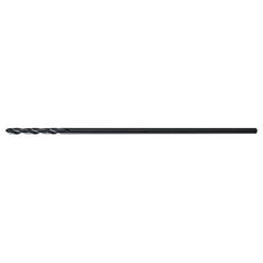 #5 RHS / RHC HSS 135 Degree Split Point Aircraft Extended Length Extension Drill - Steam Oxide - Exact Industrial Supply