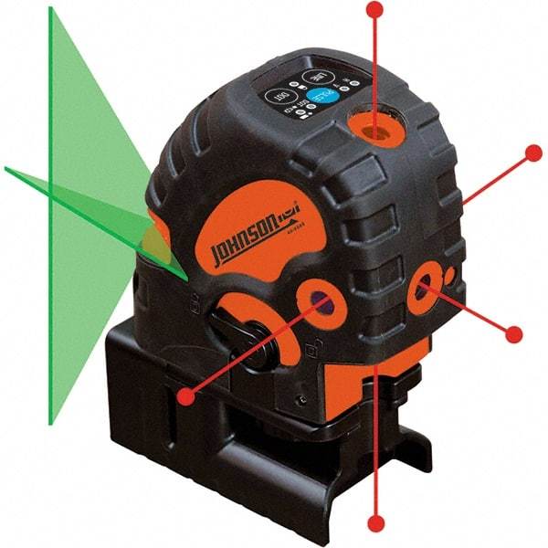 Johnson Level & Tool - Laser Levels Level Type: Self Leveling Combination Laser Maximum Measuring Range (Miles): 0.038 - Eagle Tool & Supply