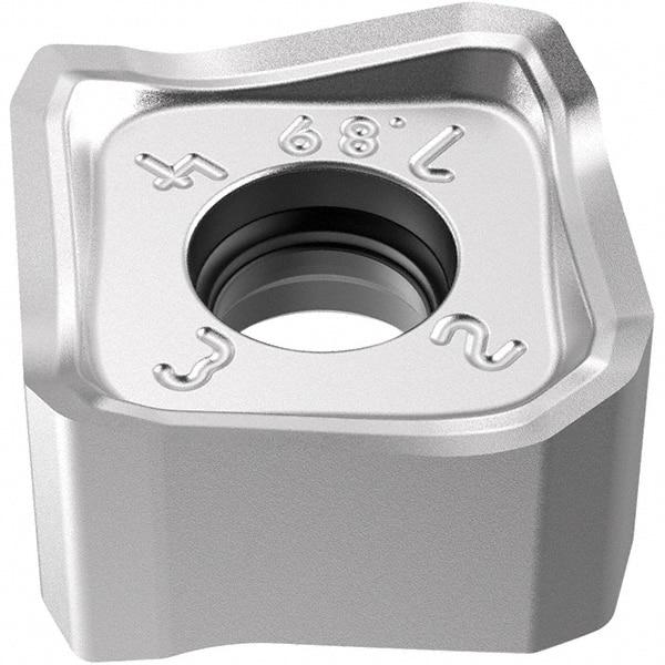 Seco - SNHX1407 ME10 Grade MS2050 Carbide Milling Insert - TiAlN/NbN Finish, 6.59mm Thick, 14mm Inscribed Circle - Eagle Tool & Supply