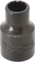 Proto - 5/16", 3/8" Drive, Standard Hand Socket - 12 Points, 1-3/32" OAL, Alloy Steel, Black Finish - Eagle Tool & Supply