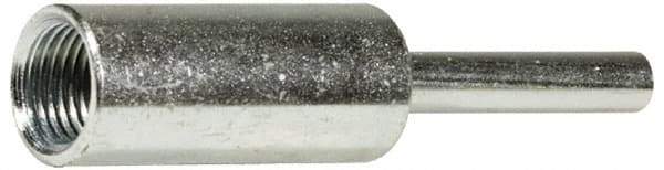 Merit Abrasives - Bore Polisher Mandrel - 1/2-20 Thread, for Use with B4 Series - Eagle Tool & Supply