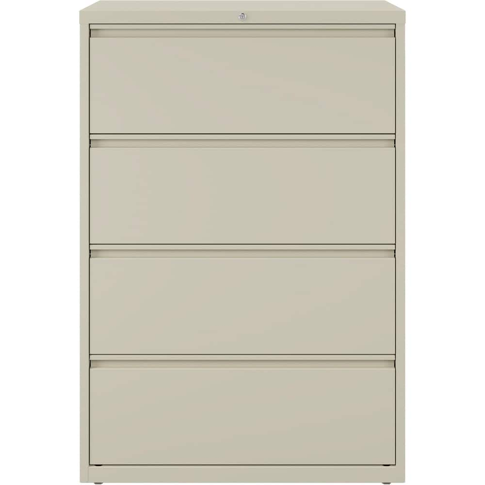 File Cabinets & Accessories; File Cabinet Type: Horizontal; Color: Putty; Material: Steel; Number Of Drawers: 4.000