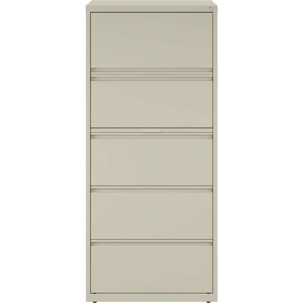 File Cabinets & Accessories; File Cabinet Type: Horizontal; Color: Putty; Material: Steel; Number Of Drawers: 5.000