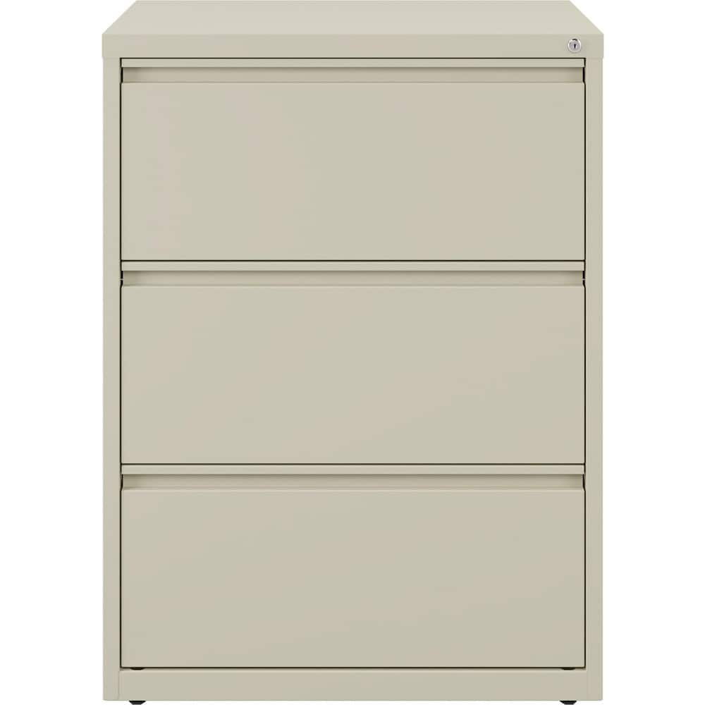 File Cabinets & Accessories; File Cabinet Type: Horizontal; Color: Putty; Material: Steel; Number Of Drawers: 3.000