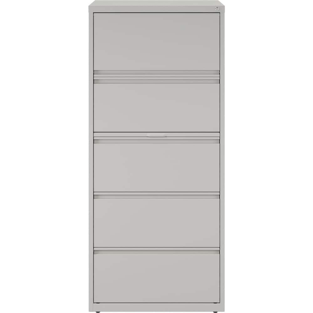 File Cabinets & Accessories; File Cabinet Type: Horizontal; Color: Light Gray; Material: Steel; Number Of Drawers: 5.000