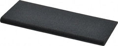 Norton - 4-1/2" Long x 1-3/4" Diam x 1/4" Thick, Silicon Carbide Sharpening Stone - Round Edge Slip, Medium Grade - Eagle Tool & Supply