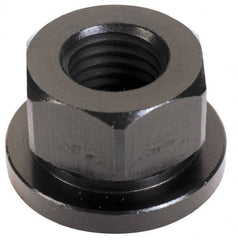 TE-CO - 1-1/4 - 7, 2-1/2" Flange Diam, 1-1/4" High, 1-13/16" Across Flats, Flange Nut - Eagle Tool & Supply