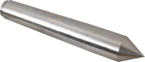 Riten - 1-1/2" Head Diam, Hardened Tool Steel Standard Point Solid Dead Center - Jarno 12 Taper, 1-1/2" Point Diam, 2-1/4" Point Length, 9" OAL - Eagle Tool & Supply